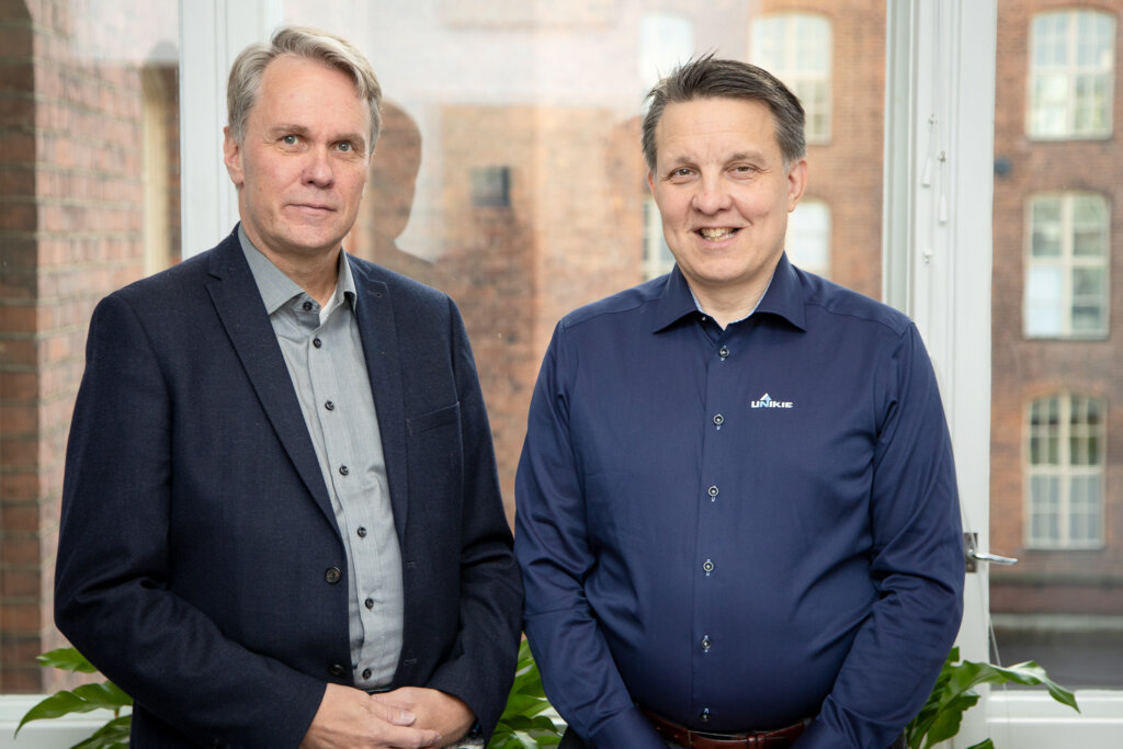 SafeSkills-projekti kokoontui Kelloportinkadulla Business Tampereen kutsumana. Sidosryhmäpalaveri. EU:n Interreg Europe -projektin tarkoitus on ammattitaitoisen työvoiman saatavuuden lisääminen turvallisuus- ja puolustusaloilla. Kuvaaja: Petri Kangas / Business Tampere