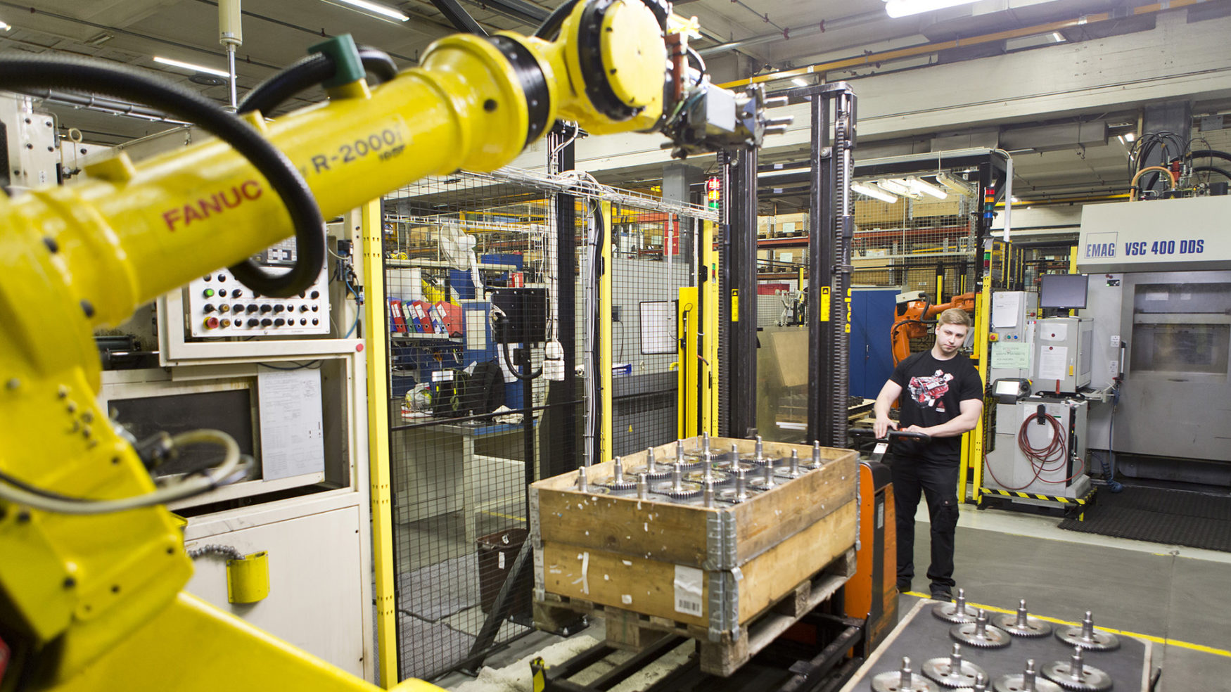 Intelligent machinery is one of the key industries in Tampere