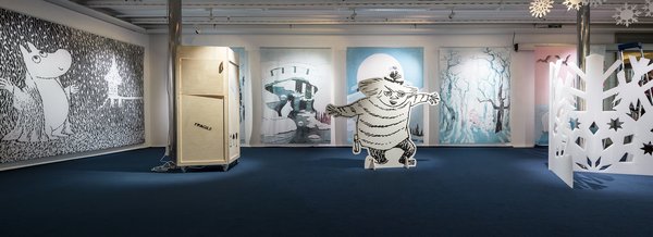 Pop up Moomin Museum at the Helsinki-Vantaa airport