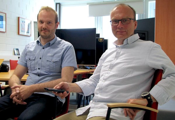Tamperelaisen Sofia Digitalin Jukka Eklund ja Ari Pöyhtäri kehittävät ja vievät maailmalle interaktiivisen television uutta aaltoa.