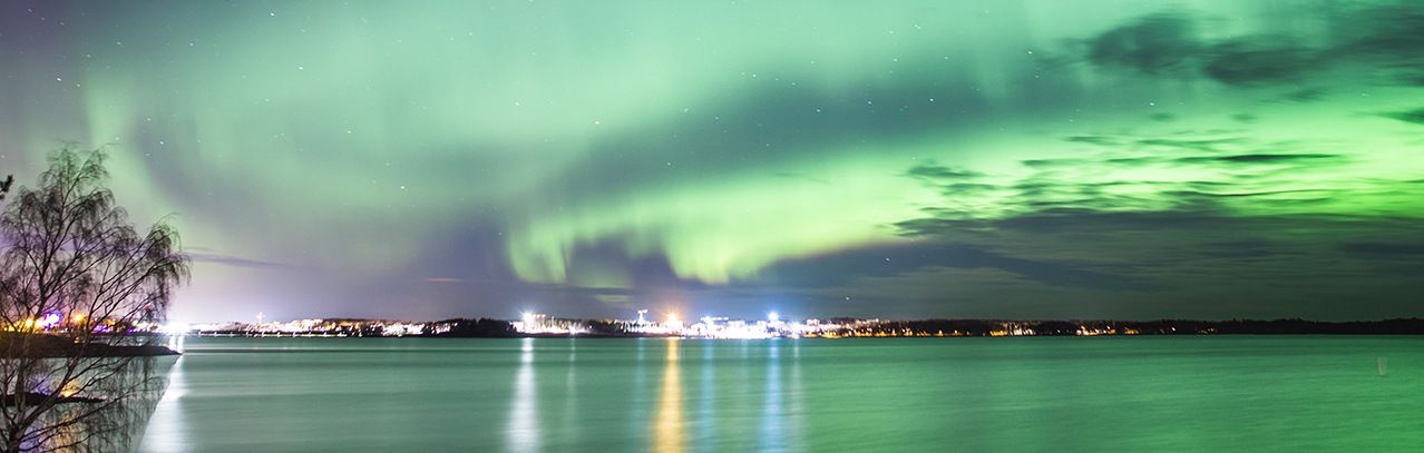 Visit Tampere Revontulet Northern lights Aurora Näsijärvi Laura Vanzo 3