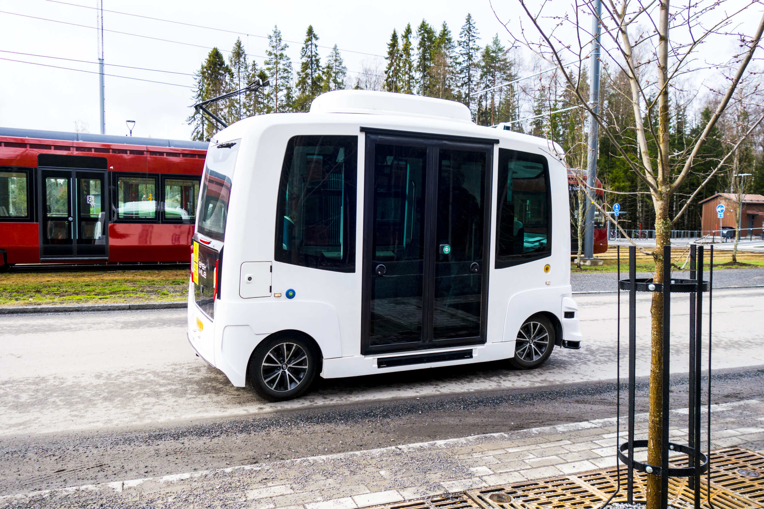 Tampereella on avautunut Suomen ensimmäinen robottibussiliikenteen